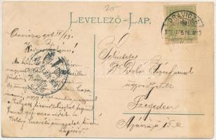 1906 Oravicabánya, Oravica, Oravicza, Oravita; Bányavölgy. Weisz Félix kiadása / mine valley (r)