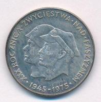 Lengyelország 1975. 200Zl Ag &quot;A fasizmus felett aratott győzelem 30. évfordulója&quot; T:AU patina Poland 1975. 200 Zlotych Ag &quot;30th Anniversary - Victory Over Fascism&quot; C:AU patina Krause Y#79