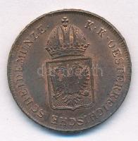 1816G 1kr Cu Nagybánya (Baia Mare) T:XF anyaghiba Huszár: 2060., Unger III.: 1406.c