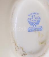 Aquincum tojás alakú bonbonier, jelzett, h: 10,5 cm