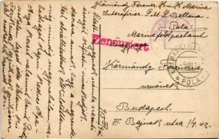 1915 Kampf eines deutschen Marineluftschiffes mit englischen Unterseebooten am 3. Mai 1915. / WWI Ge...