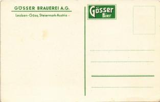 Wenn einer eine Reise tut, so kann er was erzählen: An allen Orten tut man gut, stets Gösser Bier zu...