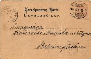 1899 (Vorläufer) Dwarves with grapes and champagne. litho (EM)