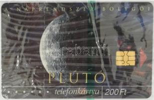 2005 Plútó telefonkártya, 400 darabban készült, bontatlan