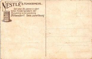 1848-1908 Ferenc József uralkodásának 60. évfordulója. Hátoldalon Nestlé reklám / Franz Joseph'...