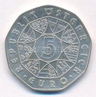 Ausztria 2006. 5E Ag "Wolfgang Amadeus Mozart" T:AU,XF karc Austria 2006. 5 Euro Ag "...