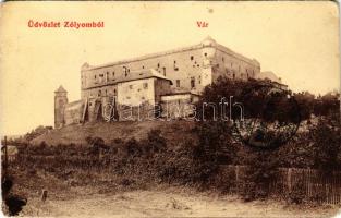 1906 Zólyom, Zvolen; vár / castle (EK)