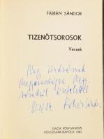 10 db dedikált könyv - Csiki László: Idegen tollaim, Nikolits Árpád: igazolások a mennybemenetelhez,...