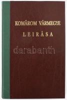 Fényes Elek: Komárom vármegye I. kötet. Pest, 1848, Beimel. REPRINT! Félvászon kötés, jó állapotban.