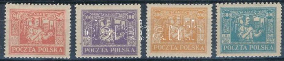 Népszavazási terület 1923 Forgalmi sor Mi 17-20 (** Mi EUR 240.-)