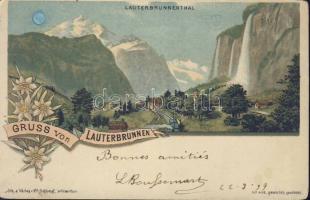1899 Lauterbrunnen litho