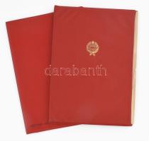 1980-1985 Szocialista kitüntetések adományozási oklevelei és viselési igazolványai (Hazafias Népfron...