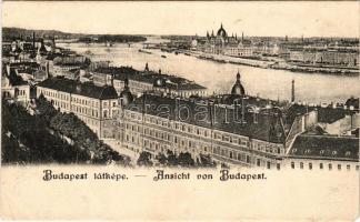 1904 Budapest I. Látkép (EM)