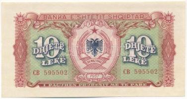 Albánia 1957. 10L T:AU Albania 1957. 10 Lekë C:AU