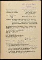1980 Magyar Államvasutak Igazgatósága - Végrehajtási utasítás a Felépítmény Karbantartó Géplánc (FKG...