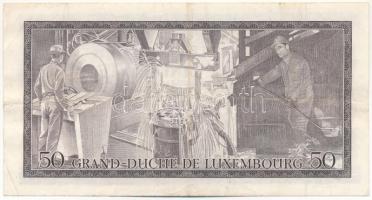 Luxembrug 1972. 50Fr T:F erős papír
Luxembourg 1972. 50 Francs C:F strong paper
Krause P#55