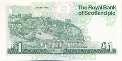 Skócia 1987. 1P "A/II 576379" T:XF Scotland 1987. 1 Pound "D/AZ 887773" C:XF P#3...