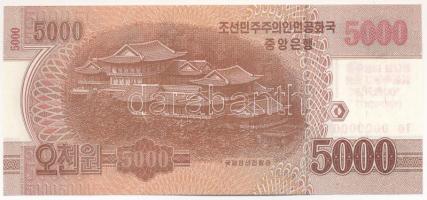 Észak-Korea 2013. 5000W "Kim Dzsongszuk, Kim Ir Szen első feleségének születésének 100. évfordu...