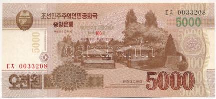 Észak-Korea 2013. 5000W &quot;Kim Dzsongszuk, Kim Ir Szen első feleségének születésének 100. évfordulójára&quot; T:AU  North Korea 2017. 5000 Won &quot;100th birthday of Kim Jong Sook, first wife of Kim Il Sung&quot; C:AU Krause P#CS18