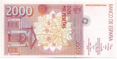Spanyolország 1992. 2000P "T9344593" T:F szép papír Spain 1992. 2000 Pesetas "T934459...