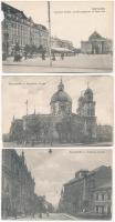 Chernivtsi, Czernowitz, Cernauti, Csernyivci (Bukovina, Bucovina, Bukowina); 5 pre-1945 postcards from booklet