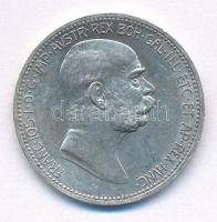 Ausztria 1908. 1K Ag "Ferenc József - Jubileum" T:XF 
Austria 1908. 1 Corona Ag "Fra...