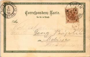 1896 (Vorläufer!) Furth bei Göttweig (Krems an der Donau), Göttweig Abbey, Benedictine monastery. Ar...