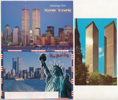 World Trade Center - 7 db modern amerikai képeslap
