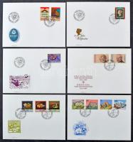 Liechtenstein 49 db FDC az 1990-1994 közötti időszakból (Mi EUR 230.-)