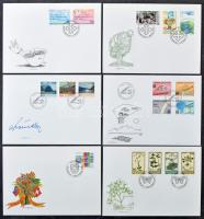 Liechtenstein 51 db FDC az 1995-1999 közötti időszakból (Mi EUR 294.-)