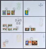 Liechtenstein 49 db FDC az 2000-2004 közötti időszakból (Mi EUR 260.-)