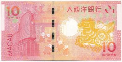 Makaó 2014. 10P "A ló éve / Banco Nacional Ultramarino" T:UNC
Macau 2014. 10 Patacas &quo...