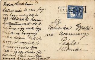 Bánréve (?), gőzmozdony, vonat télen. photo