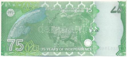 Pakisztán 2022. 75R "A függetlenség 75. évfordulója" emlékkiadás T:UNC Pakistan 2022. 75 R...