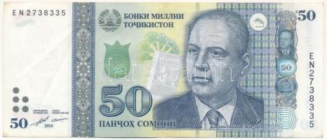 Tádzsikisztán 2018. 50S T:F erős papír Tajikistan 2018. 50 Somoni C:F strong paper Krause P#26