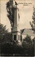 Bosanski Brod, Spomenik / military heroes monument (EK)