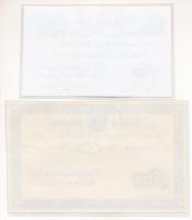 Nagy-Britannia 2db laminált bankjegymásolat