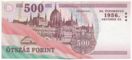 2006. 500Ft "A forradalom 50. évfordulója 1956. október 23.", "EB 6795907" T:AU,...