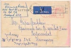 1962 Cunard RMS Mauretania - folding card (tear)