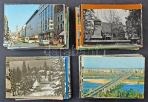Kb. 200 db MODERN külföldi város képeslap / Cca. 200 modern European town-view postcards