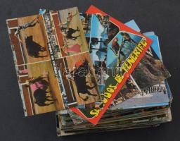 Kb. 200 db MODERN külföldi város képeslap / Cca. 200 modern European town-view postcards