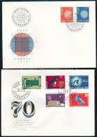 Svájc 37 db FDC az 1970-1974 közötti időszakból (Mi EUR 125.-)