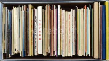 Kb. 80 db MODERN külföldi leporello dobozban