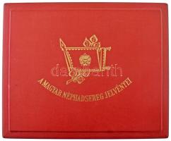 ~1950-1986. "A Magyar Néphadsereg jelvényei" 28xklf zománcozott vagy műgyantás katonai jel...