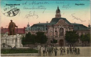 1914 Nagybecskerek, Zrenjanin, Veliki Beckerek; Vármegyeháza. Schneider J. kiadása / county hall