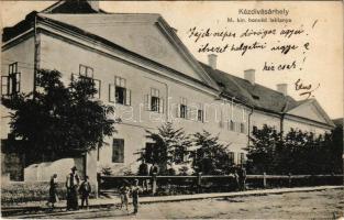 1916 Kézdivásárhely, Targu Secuiesc; M. kir. honvéd laktanya / military barracks (Rb)