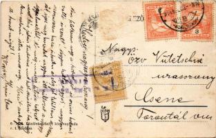 1916 Kézdivásárhely, Targu Secuiesc; M. kir. honvéd laktanya / military barracks (Rb)