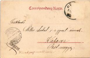 1901 Wien, Vienna, Bécs; Pazmaneum. Waisenhausgasse 14. / boarding school, chapel interior. Fot. Ch....