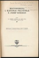 Dr. Borbély Andor - Dr. Nagy Júlia: Magyarország I. katonai felvétele II. József korában. DEDIKÁLT! ...