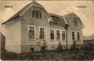 1923 Ádámos, Adamus; Községháza / town hall (fl)